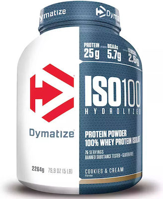 DYMATIZE ISO 100 2200GR  COOKIES & CREAM