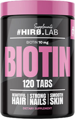 Hiro.Lab Biotin 10mg 120 ταμπλέτες