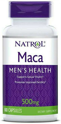 Natrol Maca 500mg 60 Κάψουλες