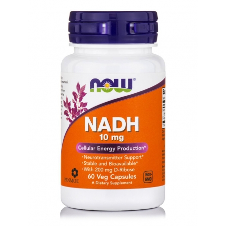 Now Foods Nadh 10mg 60 φυτικές κάψουλες