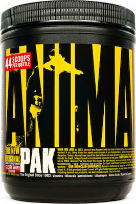 Universal Nutrition Animal PAK Powder  Κεράσι 312gr