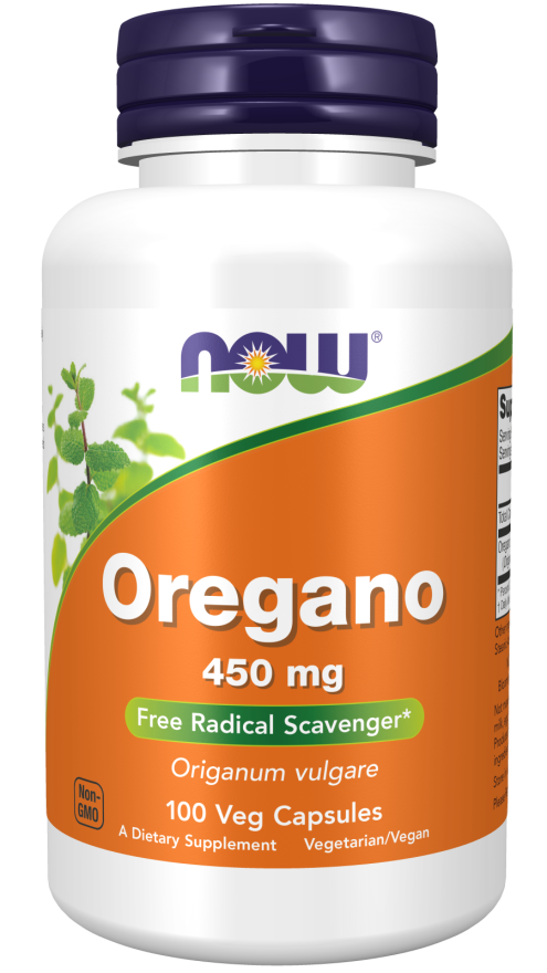 Now Foods Oregano 450mg 100 κάψουλες