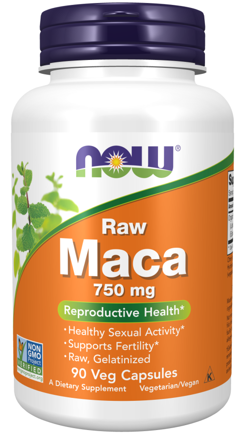 Maca 750mg 90 φυτοκάψουλες - Now