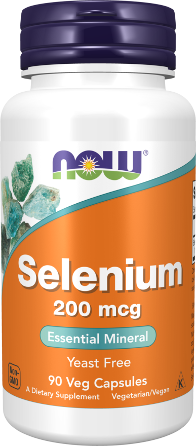 Selenium 200mcg 90 φυτοκάψουλες - Now Food
