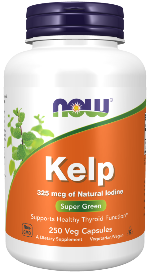 Kelp 325 mcg 250 vcaps - Now Foods