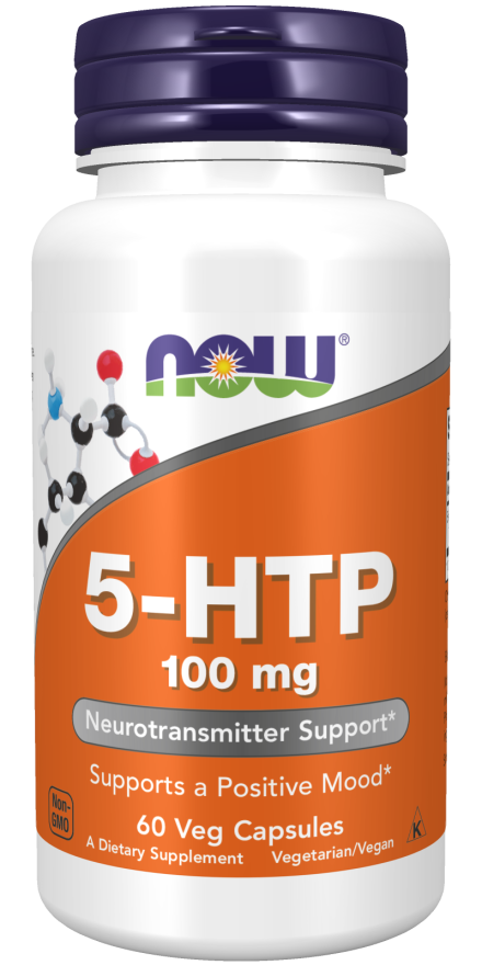 5-HTP 100mg 60 vcaps - Now Foods