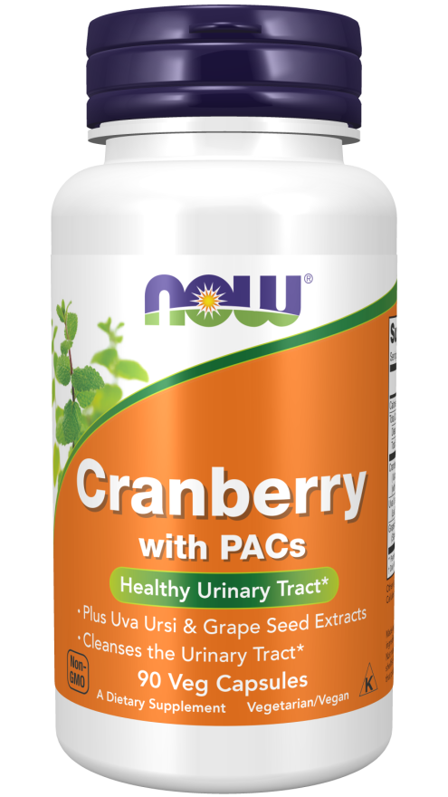 Cranberry Standardized Maximum Strength With Uva Ursi 90vcaps - Now Foods