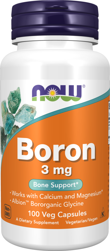 Now foods - Boron 3mg 100 veg caps