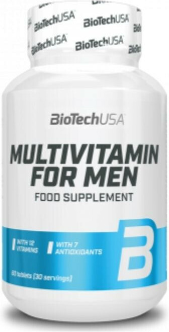 Biotech USA Multivitamin for Men Βιταμίνη 60 ταμπλέτες