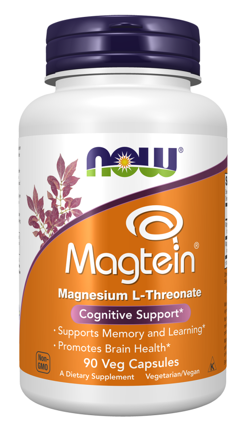 Now Foods - Magnesium Threonate Magtein 90 veg caps