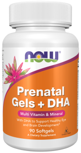 Now Foods Prenatal Gels + Dha Συμπλήρωμα για την Εγκυμοσύνη 90 μαλακές κάψουλες