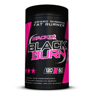 STACKER2 BLACK BURN 120CAPS