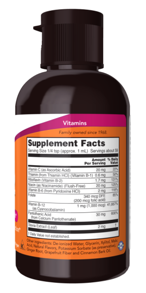 Now Foods Liquid B12 B-Complex 237ml