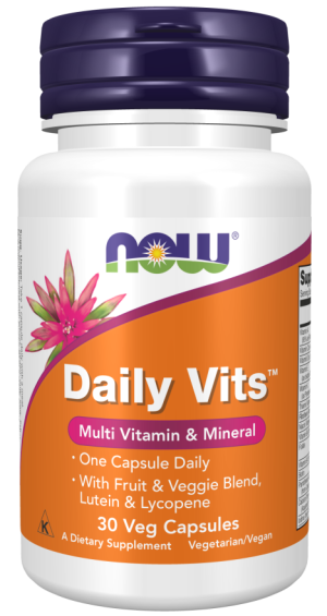 Daily vits 30vcaps-Now Foods