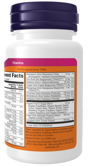Daily vits 30vcaps-Now Foods
