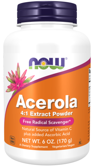 Acerola 4:1 Extract Powder 170γρ Σκόνη Ασερόλας - Now