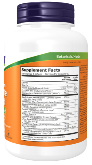 Prostate Health Support Clinical Strength 90 μαλακές κάψουλες - Now