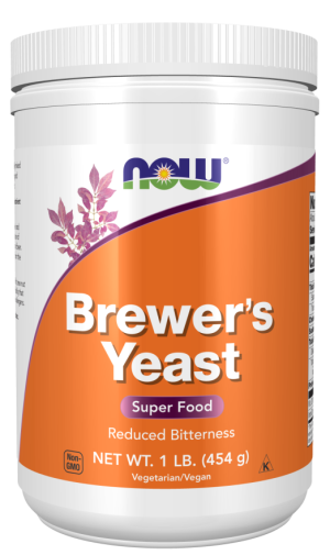 Now Foods Brewers Yeast Debittered Powder 454gr