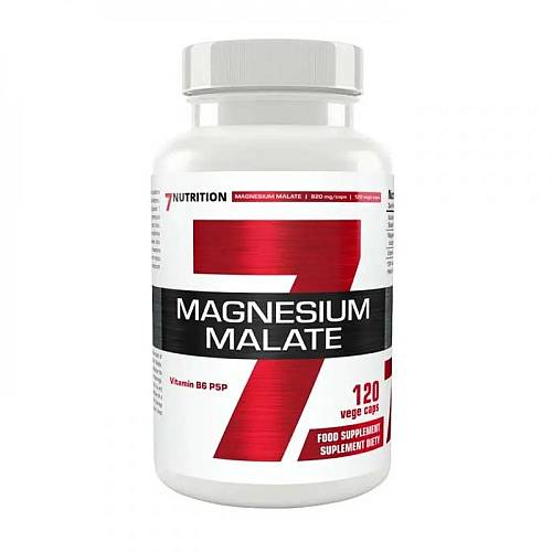 Magnesium Malate 820mg 120 vcaps - 7Nutrition