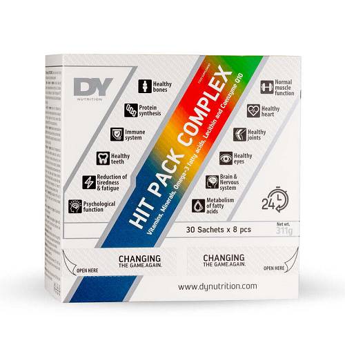 Dorian Yates HIT Pack Complex Βιταμίνη 30 φακελίσκοι 8τμχ