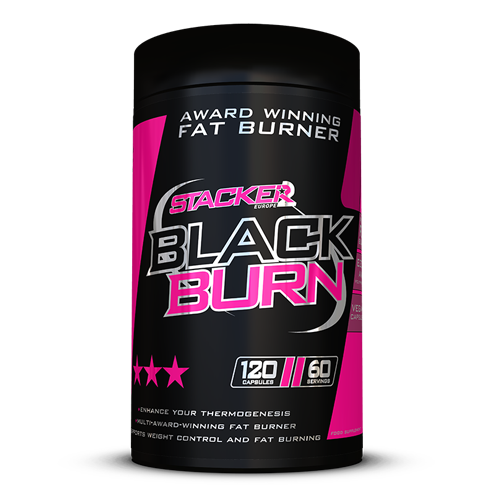 STACKER2 BLACK BURN 120CAPS