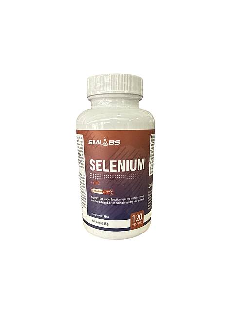 SMLABS Selenium 120 veg caps