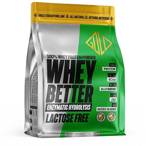 GoldTouch Nutrition Whey Better HydroProtein 80% Πρωτεΐνη Ορού Γάλακτος Χωρίς Γλουτένη & Λακτόζη με Γεύση ChocoBanana 908gr