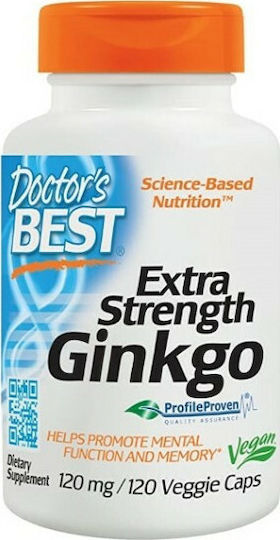 Doctor's Best Extra Strength Ginkgo 120mg 120 κάψουλες
