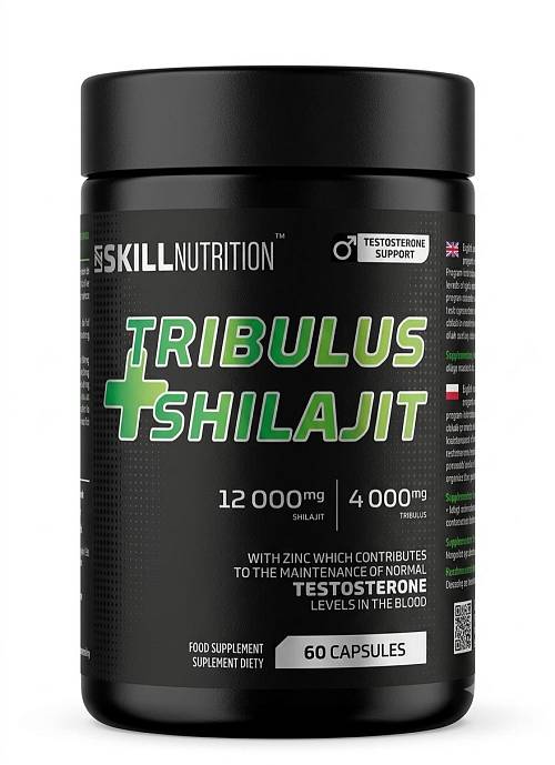 Skill Nutrition Tribulus + Shilajit (60 Capsules)