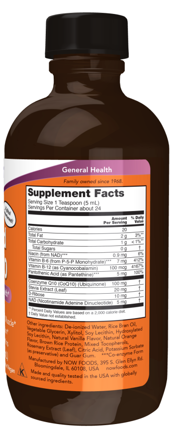 Liquid CoQ10 118ml - Now Foods