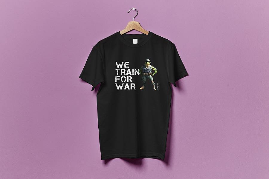 Συλλεκτικη μπλούζα Smlabs - We train for war