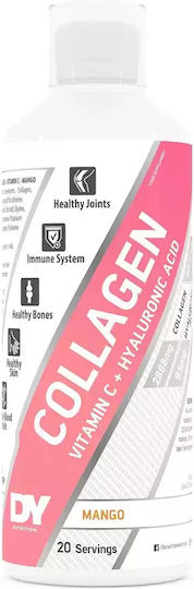 Dorian Yates Collagen Vitamin C & Hyaluronic Acid 500ml Mango