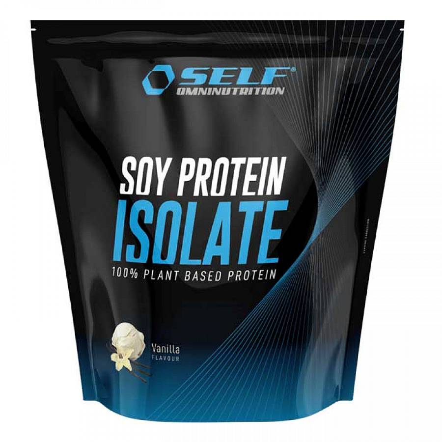 Isolate Soy Pro Vegetarian Protein 1kg Self - Πρωτεΐνη Σόγιας Vanilla
