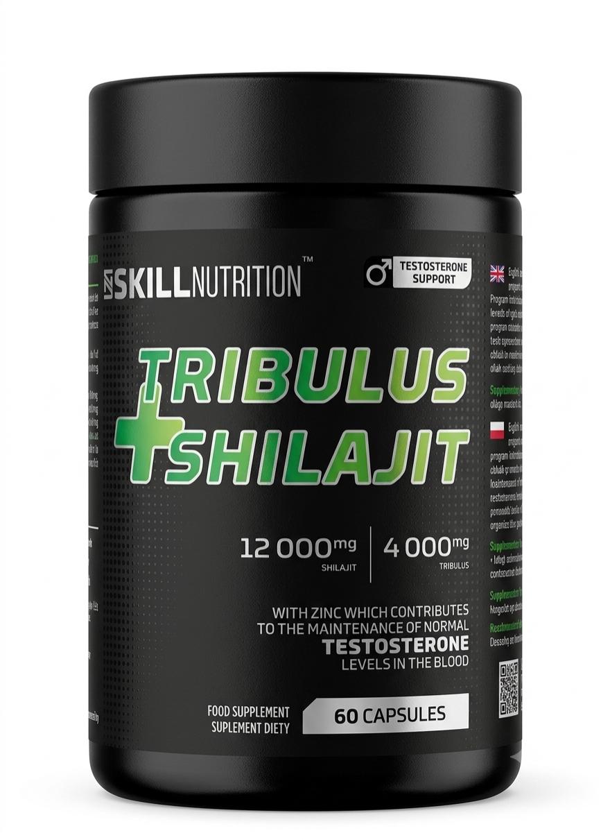 Skill Nutrition Tribulus + Shilajit (60 Capsules)