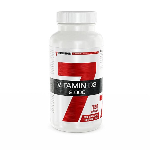 7Nutrition Vitamin D3 2000 -120 caps