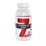 Vitamin D3 4000 120 caps - 7Nutrition