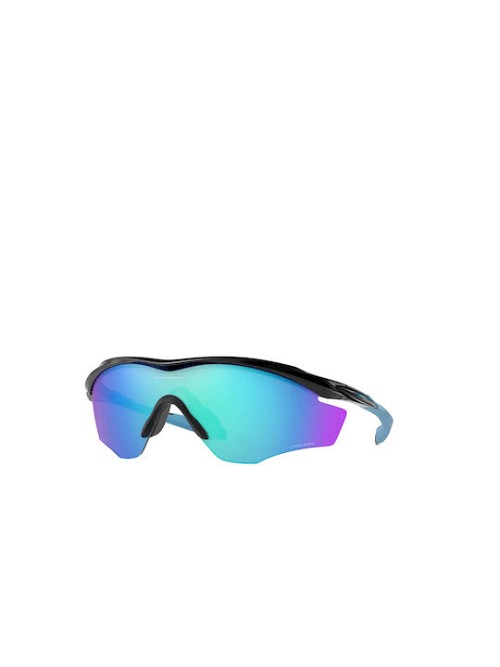 Oakley M2 Frame XL Ανδρικά Γυαλιά Ηλίου με Μαύρο Κοκκάλινο Σκελετό και Μπλε Φακό OO9343-21