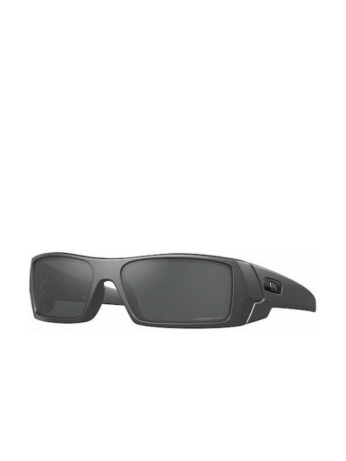 Oakley Gascan Ανδρικά Γυαλιά Ηλίου με Μαύρο Κοκκάλινο Σκελετό και Γκρι Polarized Φακό OO9014-35