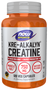 Kre-Alkalyn Creatine - 120 caps - Now