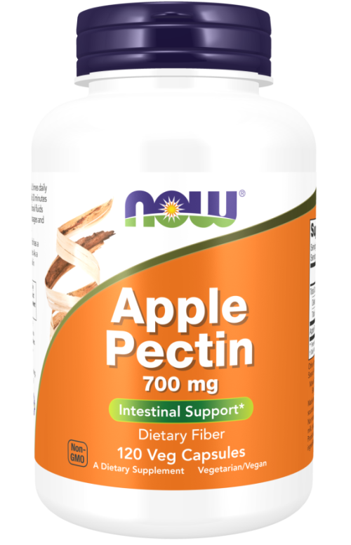 Apple Pectin 700 mg 120 caps - Now Foods
