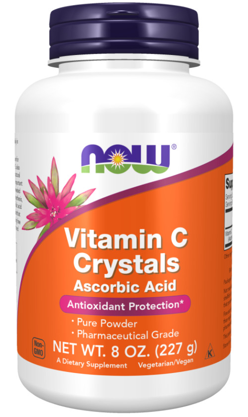 Vitamin C Crystals - 227 grams NOW Foods
