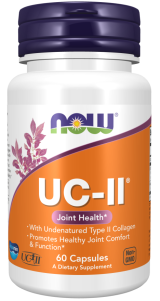 UC-II® TYPE II COLLAGEN 60 VEG CAPSULES-NOW FOODS