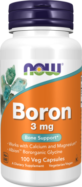 Now foods - Boron 3mg 100 veg caps
