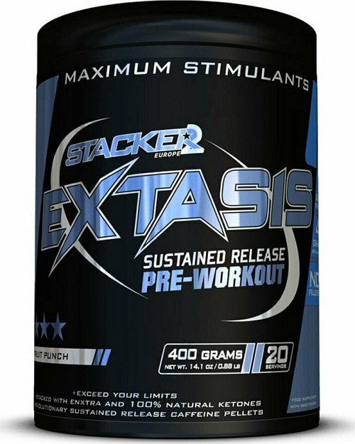 Stacker 2 Extasis Pre Workout 400gr Tropical Fruit