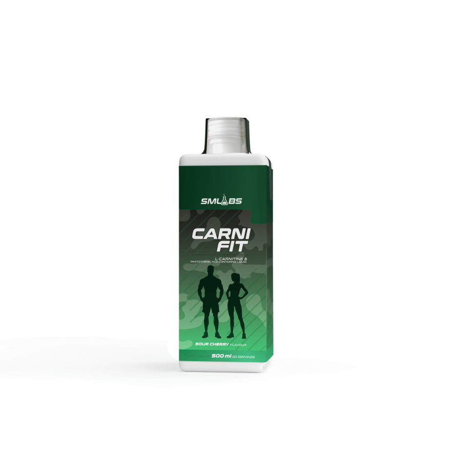 Smlabs Carnifit L-Carnitine 500ml Sour Cherry flavour