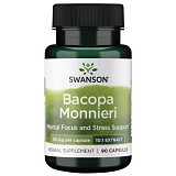 Swanson Bacopa Monniera 10:1 Extract 50mg 90 κάψουλες