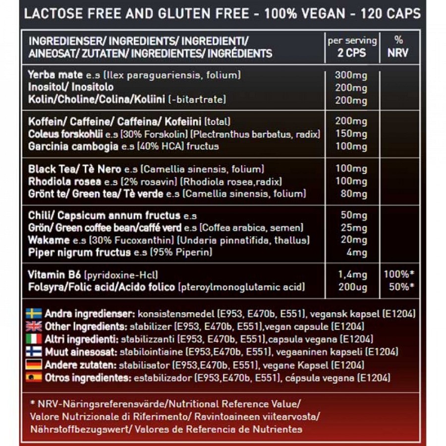 Ripped Burn 120caps - SELF