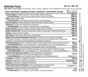 7Nutrition Pre Workout Viper Ice Mango-Lime 360g
