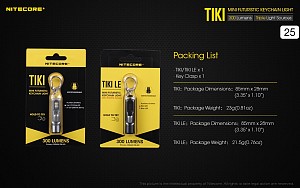 NITECORE Φακός TIKI LE USB-C
