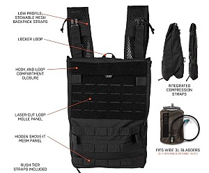 PC Convertible Hydration Carrier 3 Lt
